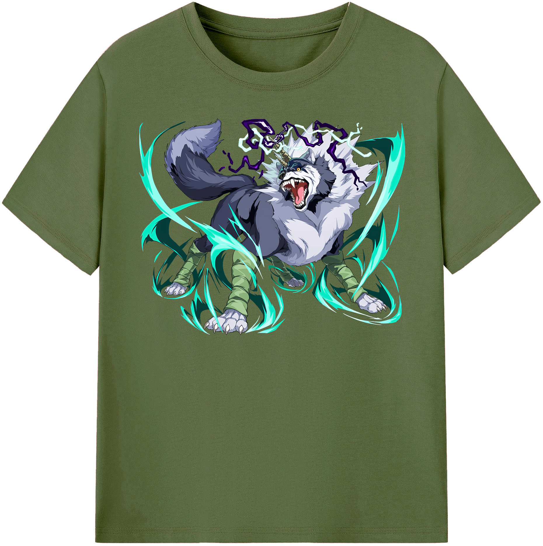 （画像用） 転スラ Regarding Reincarnated to Slime 綿100％半袖Tシャツ（フロントプリント）